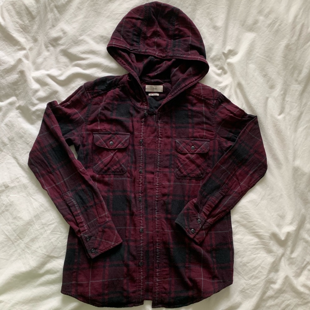 TNA Plaid Flannel Shirt